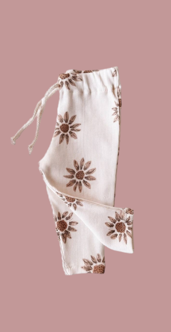 Leggins a costine neonato