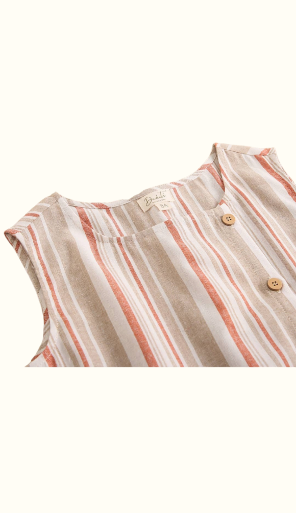 Blusa da bambina a righe