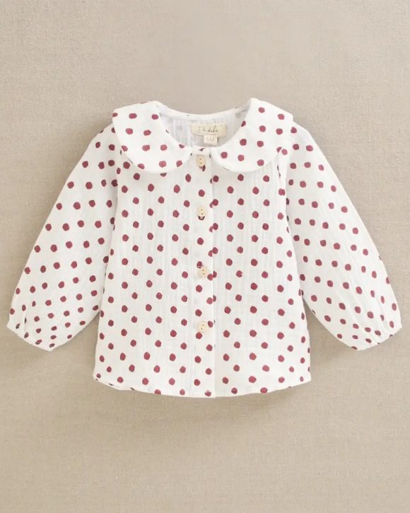 Blusa a pois