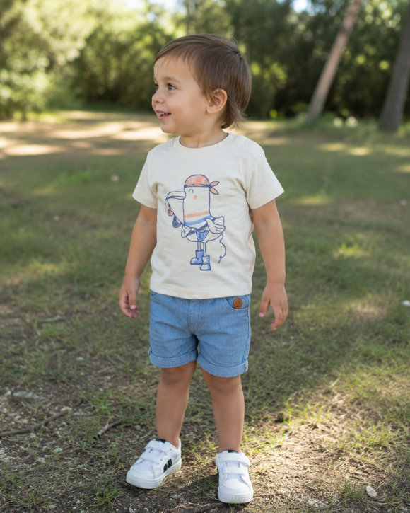 T-shirt gabbiano