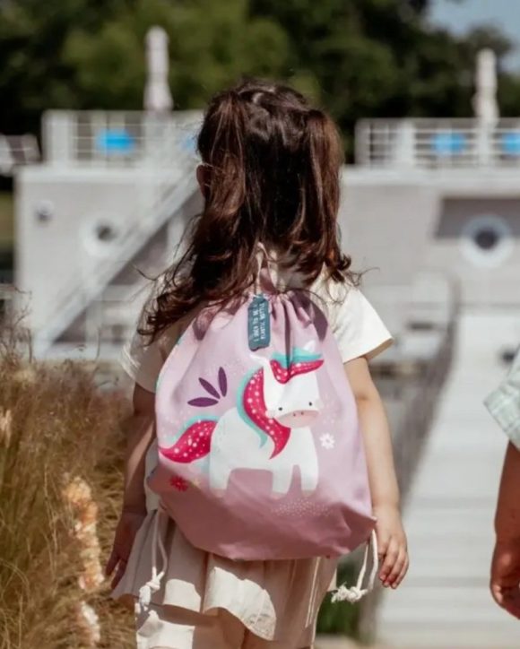 Sacca con l'unicorno