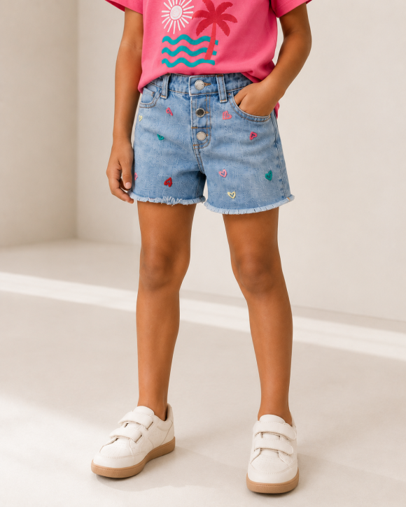 Shorts cuori