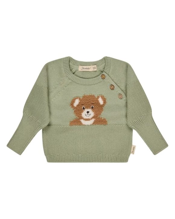 Maglioncino orso verde
