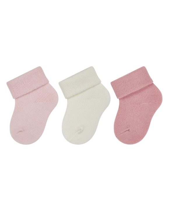 Calzini rosa lana